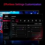 ASUS ROG Strix 27” 1080P USB-C Gaming Monitor (XG279CNS) - Full HD, IPS, 380Hz, 0.3ms, Extreme Low Motion Blur Sync, DisplayHDR™ 400, Tripod Socket, DisplayWidget Center, 3 yr Warranty - Image 8
