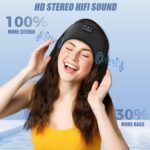 LC-dolida Bluetooth Headband, Sleep Headphones Headband Headphones Earphones Wireless, Sleep Mask for Sleeping, Sports, Gifts, Workout, Jogging, Yoga,Insomnia, Air Travel, Meditation - Image 6