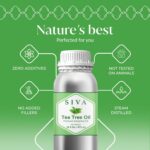 Siva Tea Tree Essential Oil - 16 Fl Oz – 100% Natural Tea Tree Oil - for Diffuser, Face, Skin Care, Aromatherapy, Hair Care, Scalp and Body Massage - Image 3