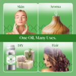 Siva Tea Tree Essential Oil - 16 Fl Oz – 100% Natural Tea Tree Oil - for Diffuser, Face, Skin Care, Aromatherapy, Hair Care, Scalp and Body Massage - Image 6