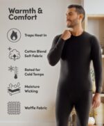 Fruit of the Loom Mens Recycled Premium Waffle Thermal Underwear Long Johns Bottom (1, 2, 3, and 4 Packs) - Image 7