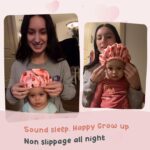 YANIBEST Baby Satin Bonnet Sleep Cap - Double Layer Reversible Adjustable Silky Satin Cap for Infant Toddler(0-6Months,Strawberry) - Image 5