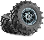 REDSPIDER • Metal 2.2 Beadlock Wheels and Tires 2.2'' Crawler Monster Spike Tire(4pcs) for 1/10 RC Crawler Car TRX4 TRX6 Axial SCX10 90046 SCX10 III AXI03007 Tamiya CC01 D90 D110 (Titanium) - Image 7