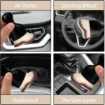 Car Interior Dust Brush, Auto Detailing Brush, Soft Bristles Car Cleaning Brushes, Tool for Air Conditioner Vents, Leather, Computer, Scratch Free, Car Interior Accessories - Image 4