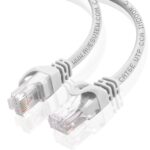 CAT 6 5 ft Ethernet Cable (10 Pack), Indoor High-Speed 10Gbps Snagless Long CAT6 5FT Ethernet Cable for Internet, Router, Computer, PlayStation, Xbox, POE Camera, Printer (White, 5FT) - Image 8
