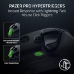 Razer Wolverine V3 Pro 8K PC Wireless Gaming Controller: 8000 Hz Polling Rate - TMR Thumbsticks with Swappable Caps - Up to 36 Hr Battery - 6 Remappable Buttons - Fast Triggers - Carrying Case - Black - Image 7