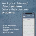 SensorPush HTP.xw Smart Temperature Sensor & Humidity Sensor - Bluetooth Thermometer, Barometer, & Hygrometer with App Monitoring - Premium Barometric Pressure Gauge, Temperature and Humidity Monitor - Image 5