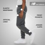 New Balance Boys Fleece Jogger 3 Pack – Kids Soft Cotton Blend Fleece Sweatpants with Pockets, Athletic Fit, Sizes 4-20 - Image 3