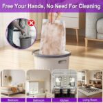 20 Count Disposable Wet Pads Refill for Wet Jet Spray Mop, Wet Jet Pads Refills for Multi Surface, Disposable Wet Jet Hardwood Floor for Wet Pads Refill, Thickness & Absorbent - Image 8