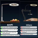 Ring Light with Overhead Phone Mount, 10" Selfie Light with Stand and Phone Holder for Video Recording, Desk Overhead Tripod for Content Creators, TikTok, YouTube, Zoom Meeting, Live Streaming - Image 5
