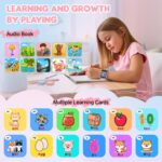 Kids Watches Girls Toys for Age 5-12, HD Camera Touchscreen Smart Watch for Kids, Learn Card, Alarm Clock, 30 Puzzle Games, Pedometer, Audiobook, Christmas Birthday Gifts for Girls Ages 5 6 7 8 9 - Image 4