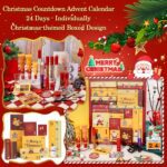 UCANBE Makeup Advent Calendar 2025, 24 Days Christams Makeup Sets For Women Gift, 2025 Xmas Countdown Calendar 24 Individually Boxed Full Make Up Kits For Teens Beauty Gift - Image 4