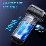 Compressed Air Duster, 150,000 RPM Keyboard Cleaner, Replace Compressed air can, Computer Accessories for Outdoors, PC, Electronics, Snow and Car Dust Off - Image 5