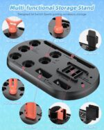 [𝗦𝘄𝗶𝘁𝗰𝗵 𝟮/𝟭 𝗖𝗼𝗺𝗽𝗮𝘁𝗶𝗯𝗹𝗲]Switch 2 Sports Accessories Bundle for Nintendo Switch 2(2025)/Switch1/OLED with Organizer Station for Joy-Con 2,MENEEA Family Party Pack for NS Sports Games - Image 4