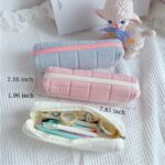 Pencil Case Pouch Pen Case Office Stationery Storage Bag Makeup Cosmetic Bags - Image 3