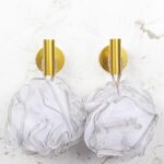 SUS 304 Stainless Steel Bathroom Towel Hooks Coat Hook Round Clothes Wall Mounted Towel Coat for Bath Kitchen Garage Hotel, Gold - Image 10