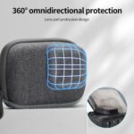 VRIG Case for Ace Pro Carrying Case for Accessories, Gopro Hero Black 13/12 /11/10/9 Action Camera,action 3,Bottom opening design Connectable to selfie stick tripod - Image 4