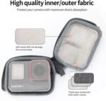 VRIG Case for Ace Pro Carrying Case for Accessories, Gopro Hero Black 13/12 /11/10/9 Action Camera,action 3,Bottom opening design Connectable to selfie stick tripod - Image 7