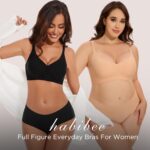habibee Bra for Women No Underwire Comfort Seamless Bras Push Up Wireless Bras Full Coverage Bralettes, Bra Extender - Image 6