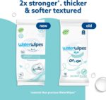 WaterWipes Sensitive+ On The Go Wipes, 3-In-1 Cleans, Cares, Protects, 99.9% Water, Unscented & Hypoallergenic Wet Wipes, 28 Count (Pack of 1) - Image 4