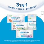 WaterWipes Sensitive+ On The Go Wipes, 3-In-1 Cleans, Cares, Protects, 99.9% Water, Unscented & Hypoallergenic Wet Wipes, 28 Count (Pack of 1) - Image 8