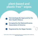 WaterWipes Sensitive+ On The Go Wipes, 3-In-1 Cleans, Cares, Protects, 99.9% Water, Unscented & Hypoallergenic Wet Wipes, 28 Count (Pack of 1) - Image 10