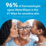 WaterWipes Sensitive+ On The Go Wipes, 3-In-1 Cleans, Cares, Protects, 99.9% Water, Unscented & Hypoallergenic Wet Wipes, 28 Count (Pack of 1) - Image 11