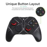 Wireless Gaming Controllers for Xbox Controllers Wireless 2.4 GHz with Battery Hall Effect Ergonomic Design Black for Xbox One Xbox Series X|S PC Windows IOS Android - Image 7