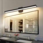 Joosenhouse Black Vanity Light for Bathroom Dimmable 5CCT Bath Light Fixtures Over Mirror Modern Vanity Light Bar 32.28 inch LED Wall Lamp - Image 8