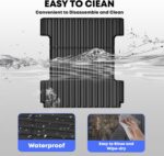 AOMSAZTO 5.8FT Truck Bed Mat for 1999-2006 Chevy Silverado/GMC Sierra 5.8FT - Custom Fit All Weather Cargo Trunk Liner for Chevrolet Silverado GMC Sierra 1500 2500 3500 HD Car Accessories - Image 3