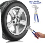 Tire Weight Removal Pliers and Hammer Tools for Accurate Tire Balancing Construction for Cars and Motorcycles Essential Equipment - Image 9