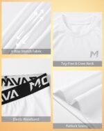 Boys Thermal Underwear Set Fleece Lined Compression Shirt Pants Kids Youth Long Sleeve Base Layer Football Sports - Image 3