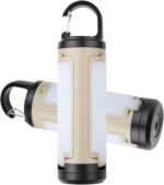 Foldable LED Camping Lights Rechargeable,1200mAh LED Camping Lantern with 6 Modes Lighting, Portable Flashlight, Multifunctional Tent Lights for Camping, Hiking, Fishing, Emergencies - 1 Pack - Image 6