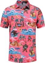 Men's Golf Polo Shirts Funny Golf Shirts for Men Performance Moisture Wicking Quick Dry Athletic Short Sleeve Shirts - Image 3