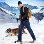 Jessie Kidden Mens Waterproof Hiking Pants Outdoor Snow Ski Fishing Fleece Lined Insulated Winter Pants - Image 7