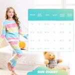 V.&GRIN Girls Fleece Pajamas, Soft Cozy Pullover Sweatshirt Pants Set for Kids 7-16 Years - Image 6