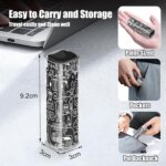 walrfid Computer Screen Cleaner Spray, Car Touchscreen Mist Cleaning Kit for Electronic Laptop, iPad, iPhone, Smart Phone, MacBook Pro, TV Monitor, Tablet, Car Display,with White Graffiti Case - Black - Image 7