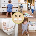 6 Pack Adjustable Child Safety Strap Locks, Baby Proof Cabinet Drawer Door Latches, Baby Kids Child Safety Locks for Furniture Kitchen Fridge Drawer Oven Toilet, Easy Installation, Strong & Durable - Image 3