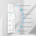 Smart Power Strip Outlet Extender, Multi Plug Outlet Splitter 8AC Outlet, Multi Plug Outlets for Cruise Home Office Dorm Room Essentials, Compatible with Alexa Google Home, 1875W - Image 5