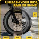 ULTRAVERSE 26x4 E-Bike Fat Tire - Robust, High-Performance 26inch Fat Tyre for MTB and Ebikes, Durable All-Terrain Directional Tread, Superior Density for Street & Trail Adventures-2 Unit - Image 5