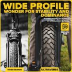 ULTRAVERSE 26x4 E-Bike Fat Tire - Robust, High-Performance 26inch Fat Tyre for MTB and Ebikes, Durable All-Terrain Directional Tread, Superior Density for Street & Trail Adventures-2 Unit - Image 8