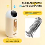 M&G Electric Stationery Box, Premium Gift Set for Kids, School, Teachers, Office, Automatic Electric Pencil Sharpener, Push Eraser with 2 Refills, Desktop Vacuum Cleaner, Pencils - Image 5