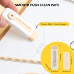 M&G Electric Stationery Box, Premium Gift Set for Kids, School, Teachers, Office, Automatic Electric Pencil Sharpener, Push Eraser with 2 Refills, Desktop Vacuum Cleaner, Pencils - Image 8