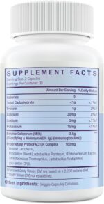 Bovine Colostrum Capsules Supplement 1300mg - Extra High 60% IgG Bovine Colostrum - Gut, Bone, Exercise, Immune - 120 Capsules - Image 4