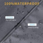 Easy-Going Outdoor TV Cover for 63 to 65 inches LCD, LED, Waterproof, Weatherproof and Dust-Proof TV Screen Protectors with Cleaning Cloth (65 inch,Dark Gray) - Image 5