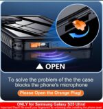 SPIDERCASE Only for Samsung Galaxy S25 Ultra Case Waterproof, Built-in Screen & Camera Lens Protector[IP68] [Military Grade Shockproof] Full Protection Only for S25 Ultra 6.9”, Black/Clear - Image 6