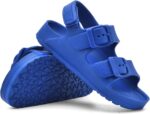 Toddler Unisex Adjustable Buckle Sandals – Comfortable Open Toe Beach & Pool Shoes for Boys & Girls with Back Strap - Image 4