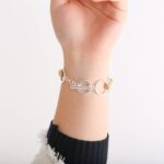 WOWORAMA Two Tone Link Chain Bracelet for Women Men Gold and Silver Paperclip Link Bracelets Unisex Mixed Metal Bracelet Thick Chunky Chain Bracelets - Image 8