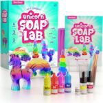 Dan&Darci Unicorn Soap Making Kit - Girls Christmas Crafts DIY Project Age 6+ Year Old Kids - Unicorn Girl Gifts - Science Activity Teenage Gift - Make Your Own Soap - Craft Toys Ages 6 7 8 9 10 11 12 - Image 9