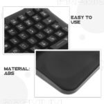 One Handed Gaming Keyboard - 35 Key Mini Mechanical Keyboard Backlight Wired Computer Mechanical for PC Gaming - Image 3
